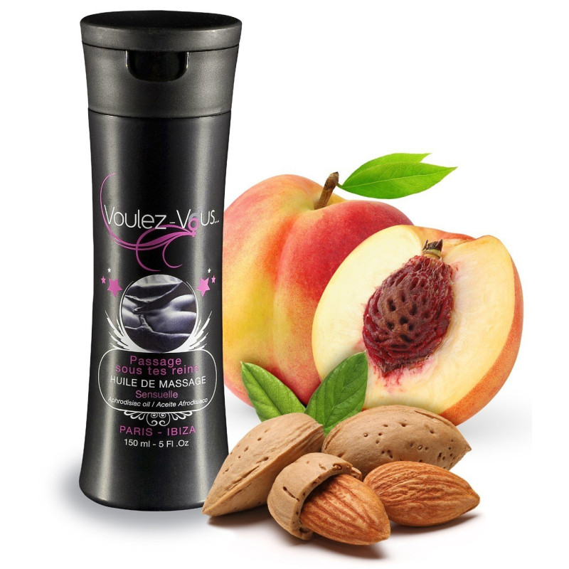 Passagem sob seus rins sensuais amêndoa-pêssego - 150 ml
